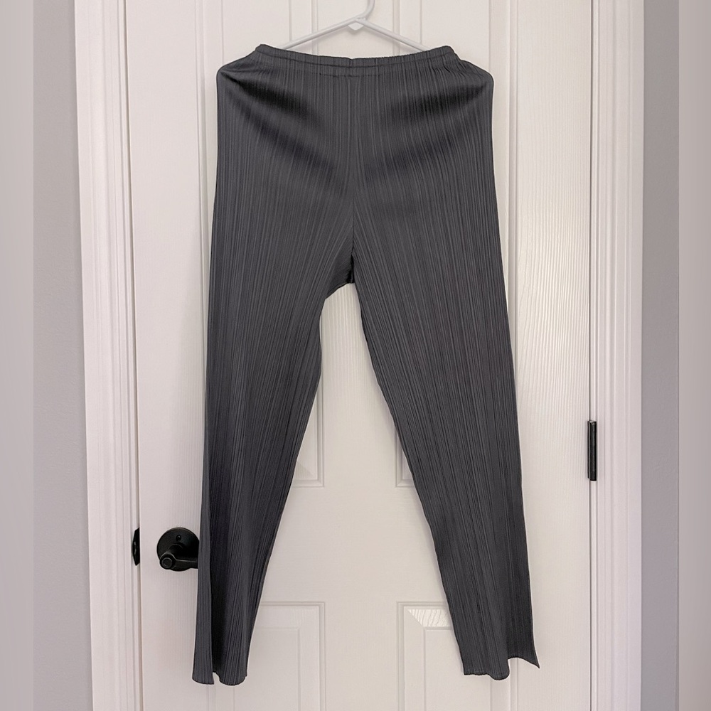 Pleats Please Issey Miyake Grey Pants - Picture 5 of 8